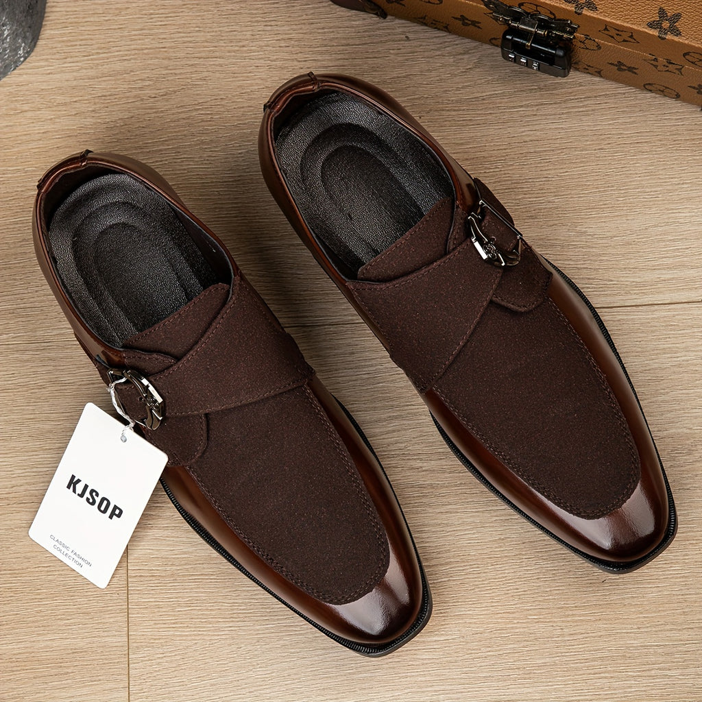 Men's Dress Shoes, Four Seasons Elegant Men's Footwear, New Loafers, Formal Men's Gift Shoes, British Pointed-Toe Business Shoes, Casual, Fashionable, and Simple Men's Shoes