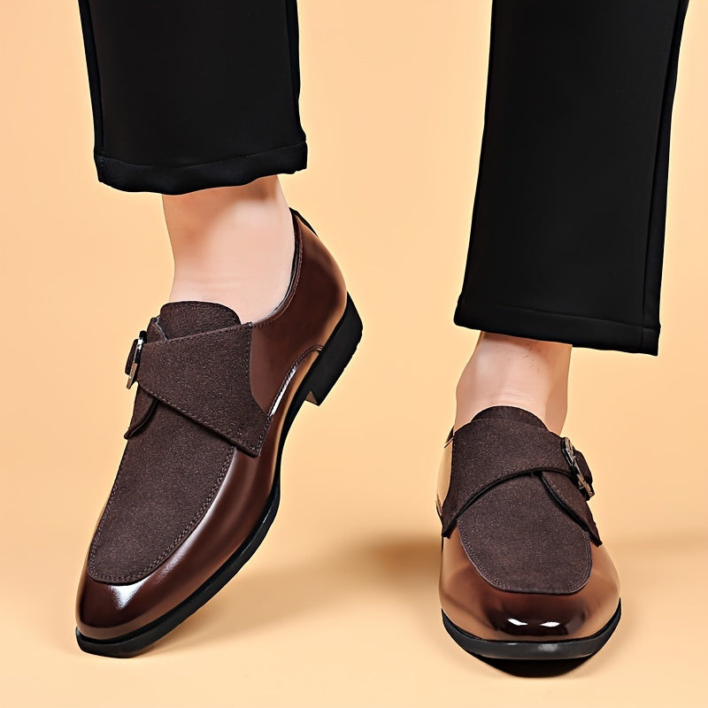 Men's Dress Shoes, Four Seasons Elegant Men's Footwear, New Loafers, Formal Men's Gift Shoes, British Pointed-Toe Business Shoes, Casual, Fashionable, and Simple Men's Shoes