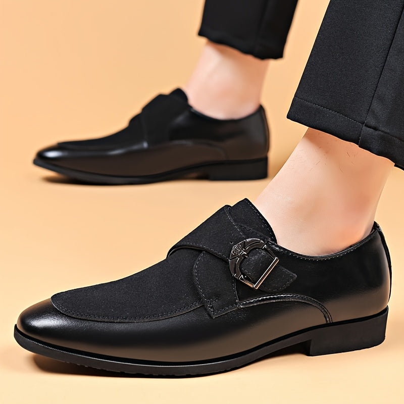 Men's Dress Shoes, Four Seasons Elegant Men's Footwear, New Loafers, Formal Men's Gift Shoes, British Pointed-Toe Business Shoes, Casual, Fashionable, and Simple Men's Shoes