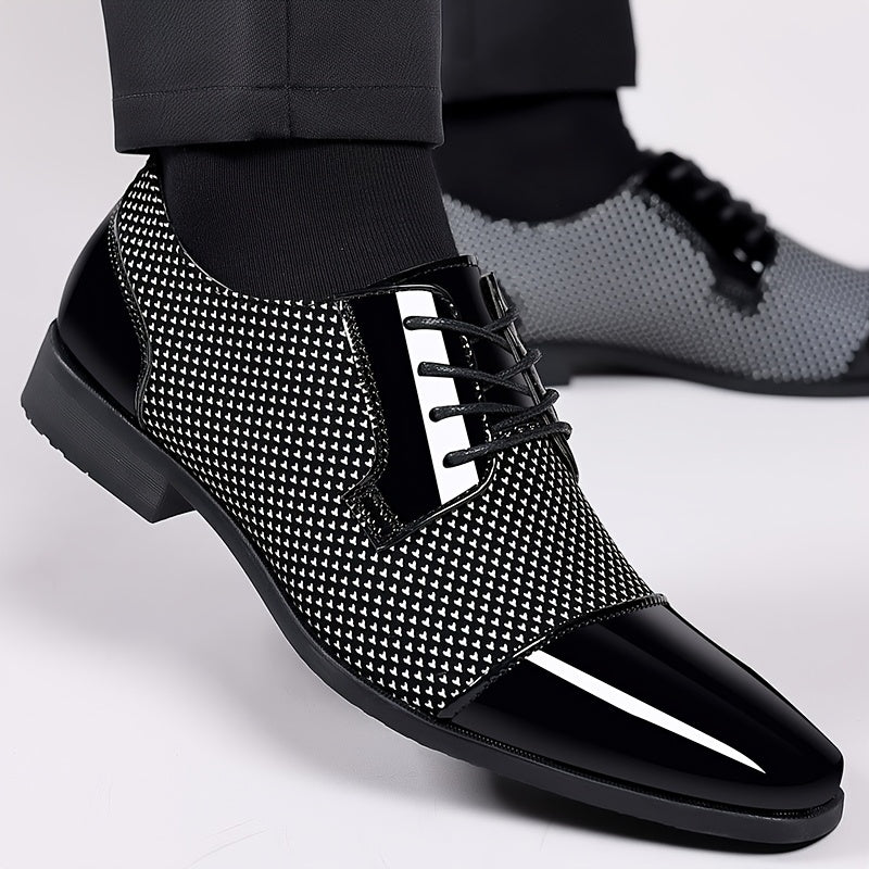 Men'S Formal Shoes, Elegant Loafers, Business Casual Footwear, Lightweight Gifts for Men, Trendy Men'S Slip-Ons, Comfortable Low-Top Shoes, English Square-Toed Shoes for Weddings, Work, And Commuting, Social Shoes for Men in