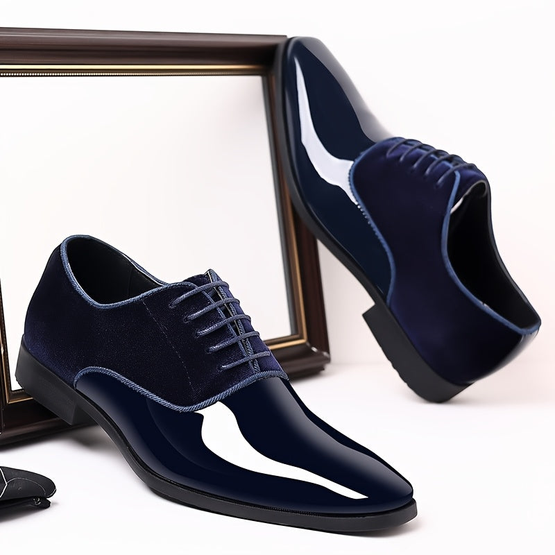 Men'S Formal Shoes, Elegant Loafers, Business Casual Footwear, Lightweight Gifts for Men, Trendy Men'S Slip-Ons, Comfortable Low-Top Shoes, English Square-Toed Shoes for Weddings, Work, And Commuting, Social Shoes for Men in