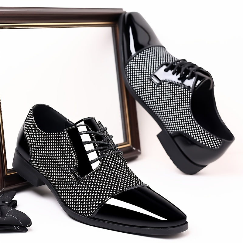 Men'S Formal Shoes, Elegant Loafers, Business Casual Footwear, Lightweight Gifts for Men, Trendy Men'S Slip-Ons, Comfortable Low-Top Shoes, English Square-Toed Shoes for Weddings, Work, And Commuting, Social Shoes for Men in