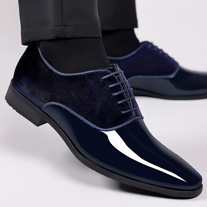 Men'S Formal Shoes, Elegant Loafers, Business Casual Footwear, Lightweight Gifts for Men, Trendy Men'S Slip-Ons, Comfortable Low-Top Shoes, English Square-Toed Shoes for Weddings, Work, And Commuting, Social Shoes for Men in