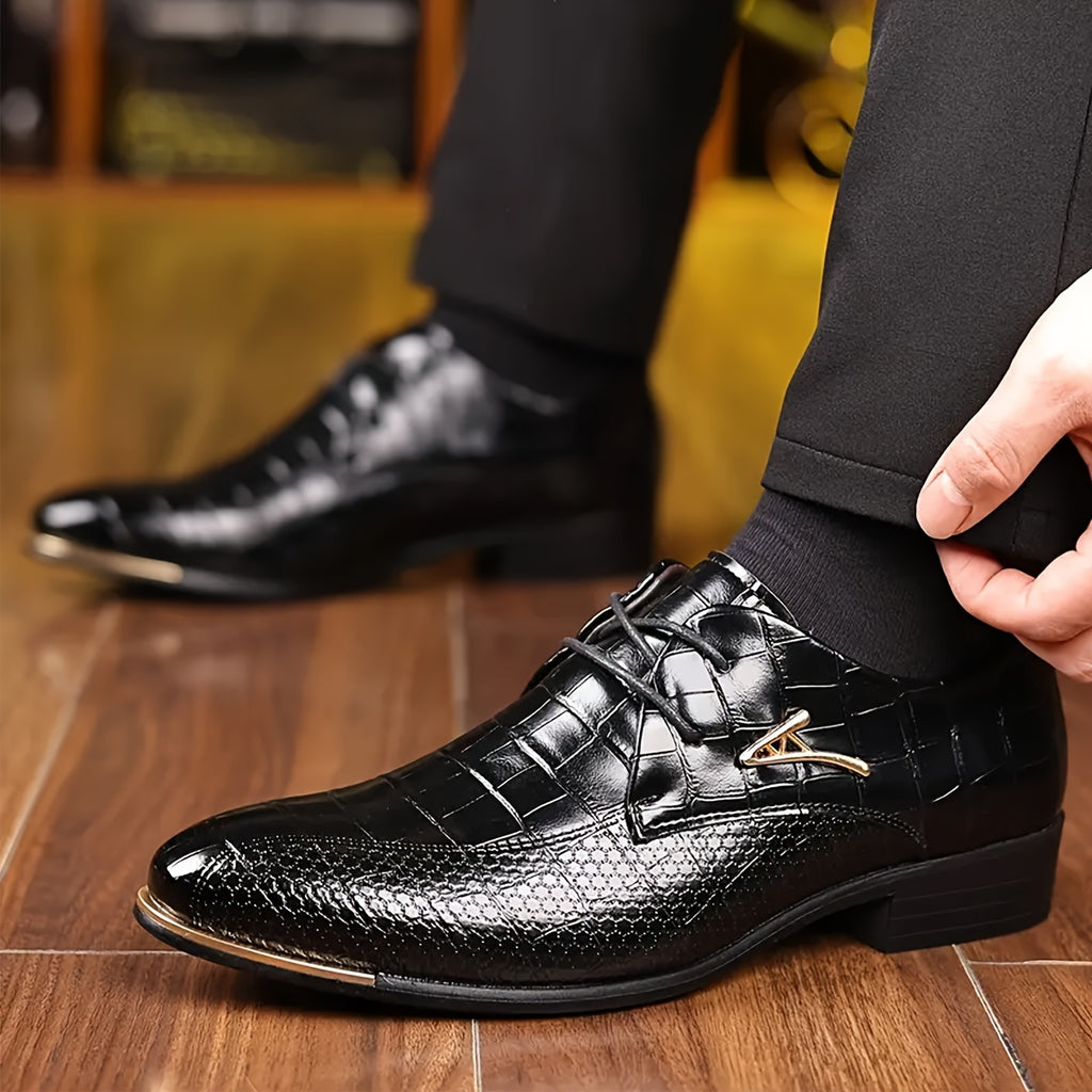 New Men'S Formal Shoes, Elegant Footwear for Men, Large Size Loafers, Casual Shoes, Gifts for Men, Pointed Fashionable Social Shoes, Barber Shoes, Men'S Black Shoes