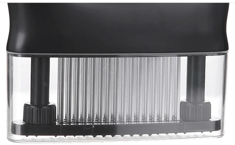 Meat Tenderizer with 48 Ultra Sharp Blades, Tenderizer for Steak, Beef, Fish & Poultry - Easy to Use & Clean