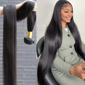 Straight Bundles Human Hair Brazilian Human Hair Bundles Remy Extensions 1/3/4 Bundle Deal Weave Double Weft Hair Weaving