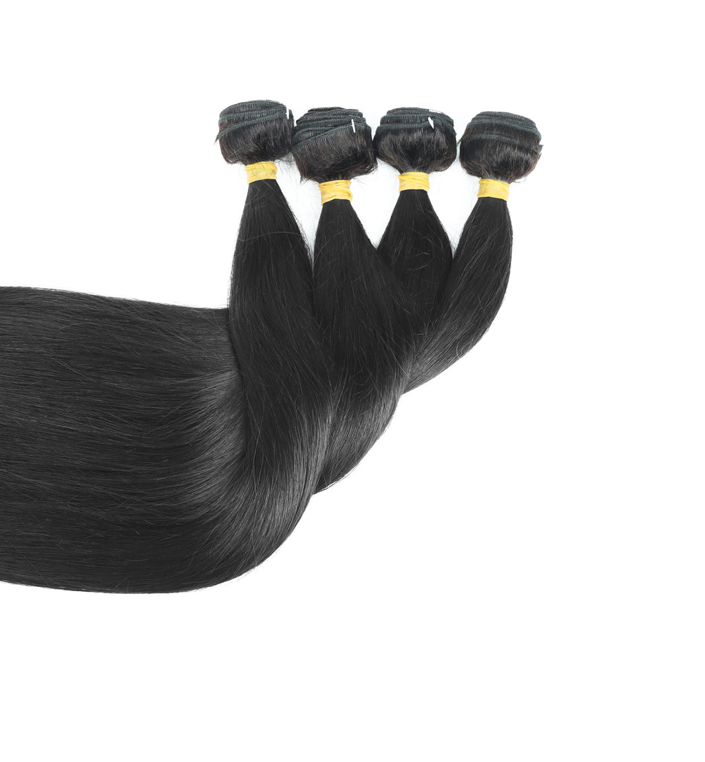 12A Bone Straight 100% Real Human Hair Bundles 30 40 Inch Raw Hair 4 5 Bundles Brazilian Hair Weave Extensions For Black Women