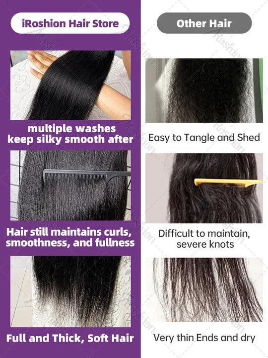 Brazilian 30 34 Inch Raw Virgin Unprocessed Remy Human Hair Extensions Bone Straight  3 4 Bundles Double Weft Bulk Braiding Hair