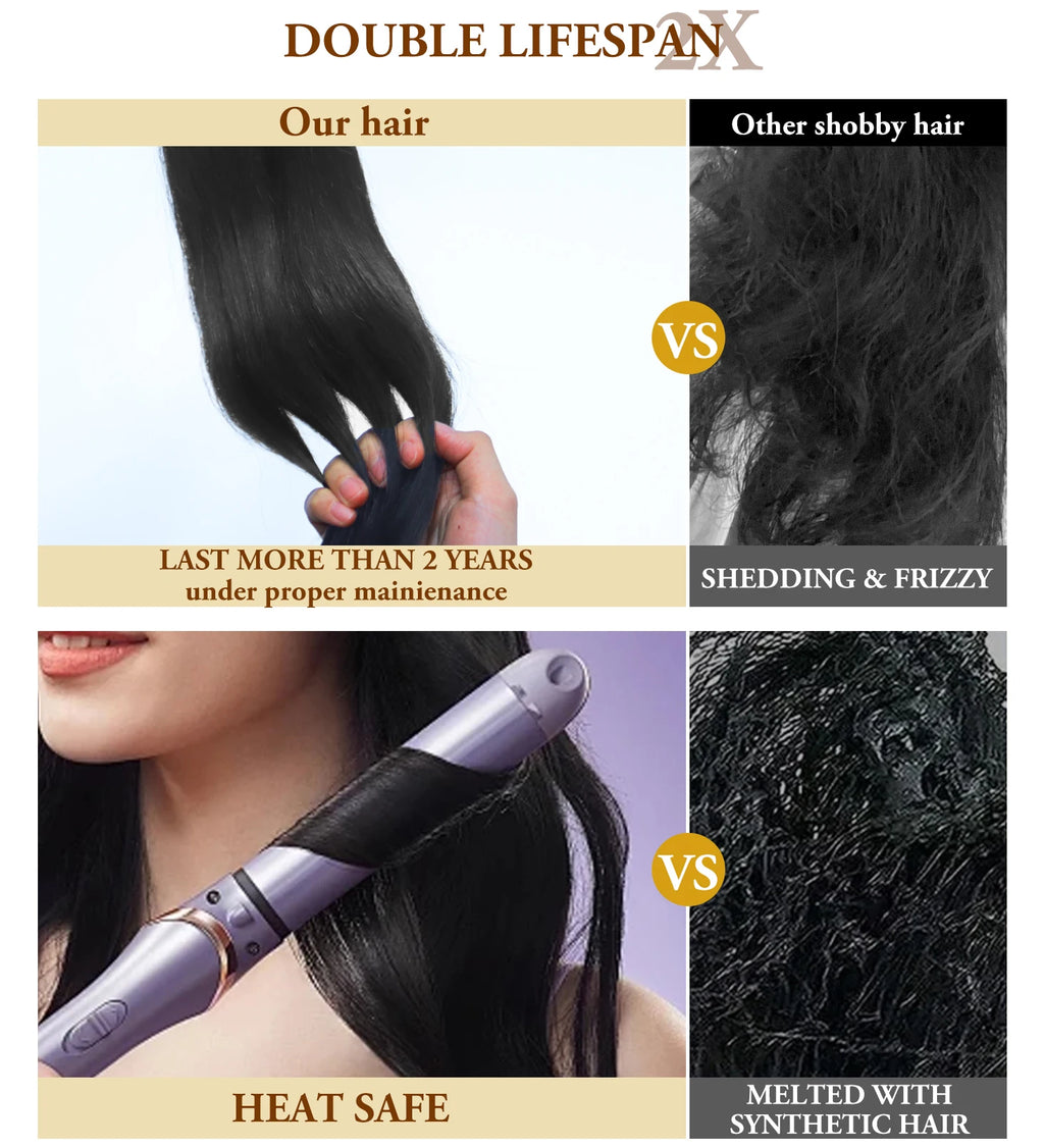 12A Bone Straight 100% Real Human Hair Bundles 30 40 Inch Raw Hair 4 5 Bundles Brazilian Hair Weave Extensions For Black Women