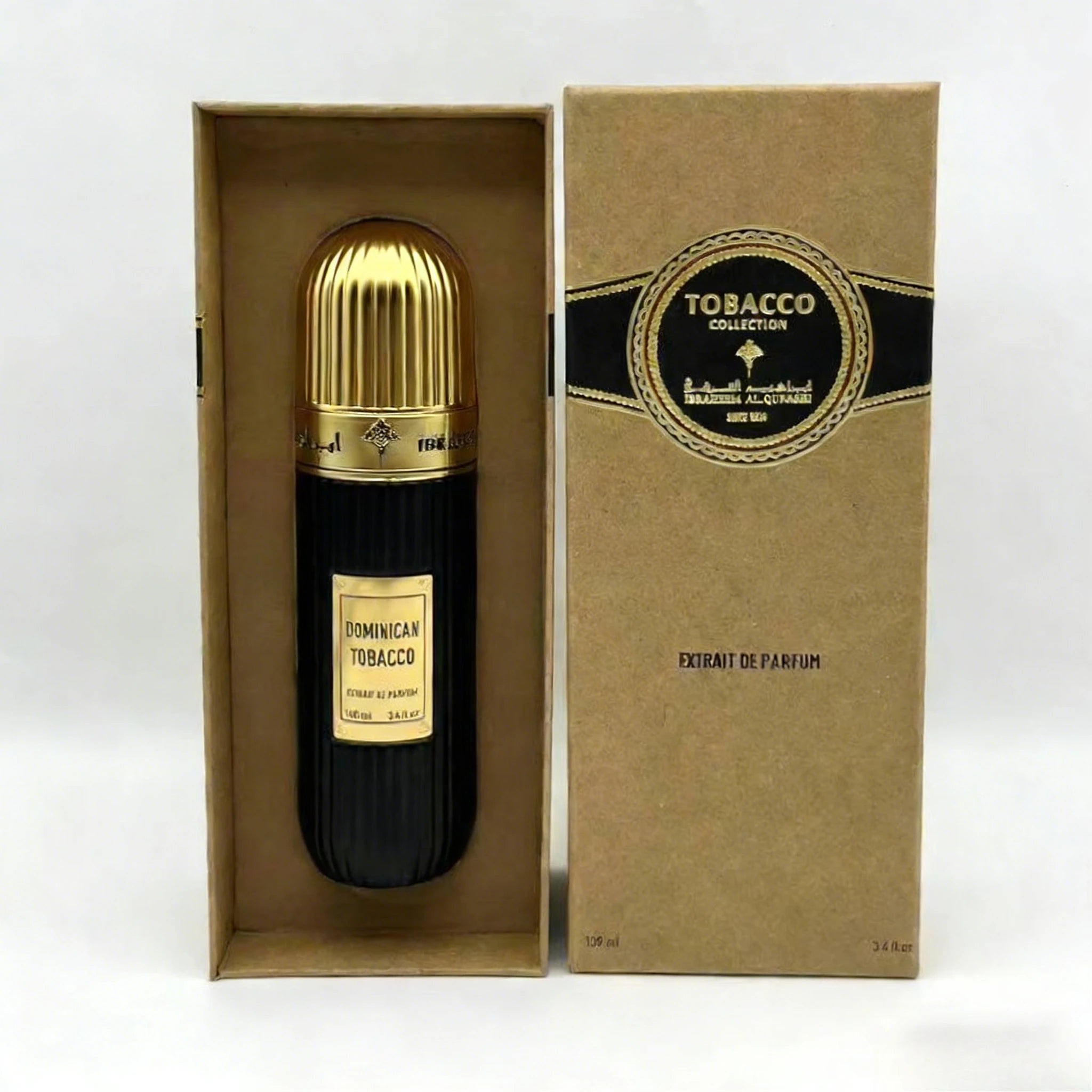 Tobacco Fragrance 100ml, Woody Aromatic Scent for Men & Women, Classic Long Lasting Perfume
