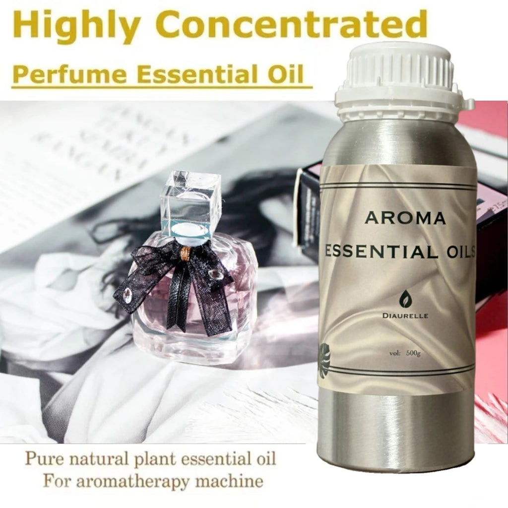Famous Perfume 500ML Premium Hotel Air Freshener Luxury Scented Oils for Diffuser Home Office Pure Plant Essential Oil Blend