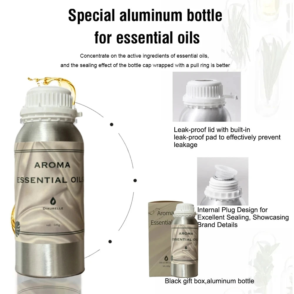 Famous Perfume 500ML Premium Hotel Air Freshener Luxury Scented Oils for Diffuser Home Office Pure Plant Essential Oil Blend
