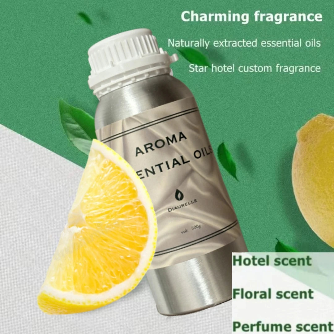 Famous Perfume 500ML Premium Hotel Air Freshener Luxury Scented Oils for Diffuser Home Office Pure Plant Essential Oil Blend