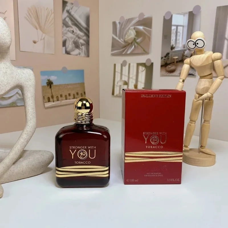 100ml Original Stronger Woody Oriental Eau De Parfum For Men Long Lasting Leather Tobacco Fragrance Charming Perfume
