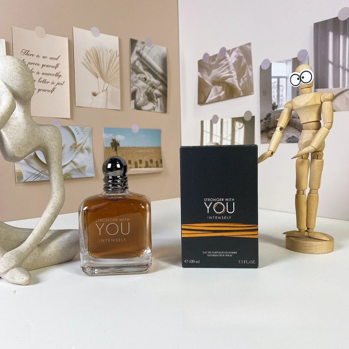 100ml Original Stronger Woody Oriental Eau De Parfum For Men Long Lasting Leather Tobacco Fragrance Charming Perfume