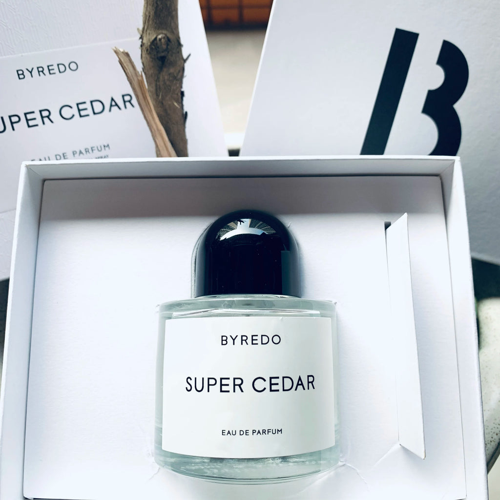 Byred.o Super Cedar Neutral Perfume - 3.4 oz EDP Spray, a woody floral scent that lasts and releases your unique charm, high-en
