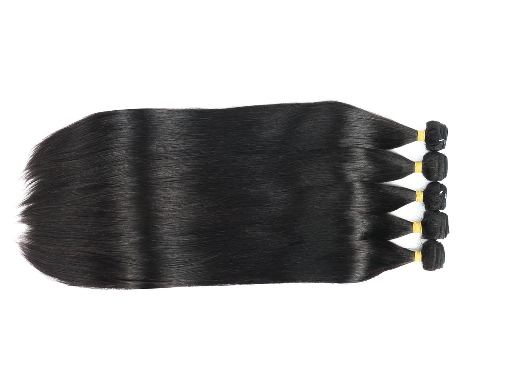 12A Bone Straight 100% Real Human Hair Bundles 30 40 Inch Raw Hair 4 5 Bundles Brazilian Hair Weave Extensions For Black Women