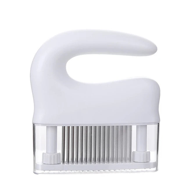 Meat Tenderizer with 48 Ultra Sharp Blades, Tenderizer for Steak, Beef, Fish & Poultry - Easy to Use & Clean