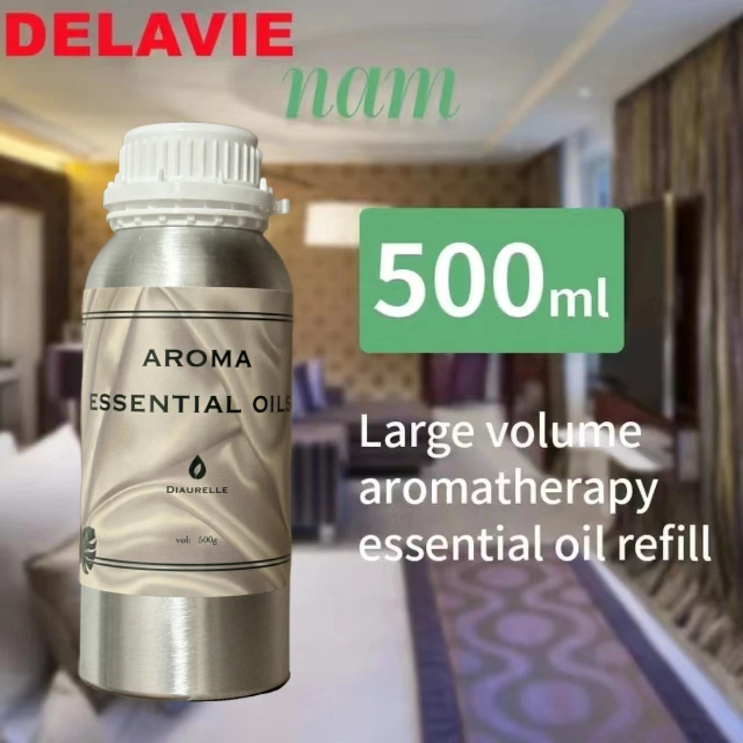 Famous Perfume 500ML Premium Hotel Air Freshener Luxury Scented Oils for Diffuser Home Office Pure Plant Essential Oil Blend