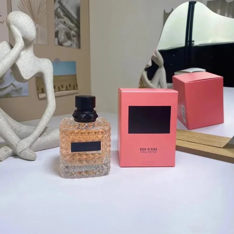 100ML Charming Sexy Lady Perfume Body Spray Men Women's High-Quality Long Lasting Fragrance Classic Perfumes(with Logo)