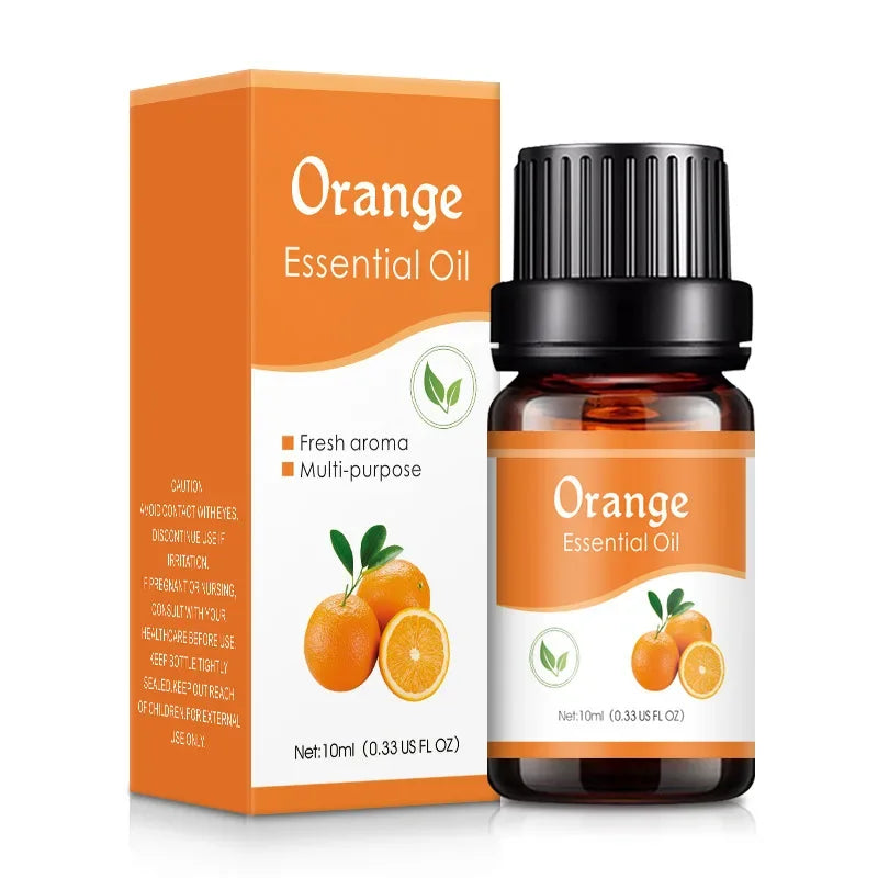 12 Flavors Essential Oils for Aroma Diffuser Air Humidifier Home Water-soluble 10ml Air Freshener Scents Fragrance Oil Perfume