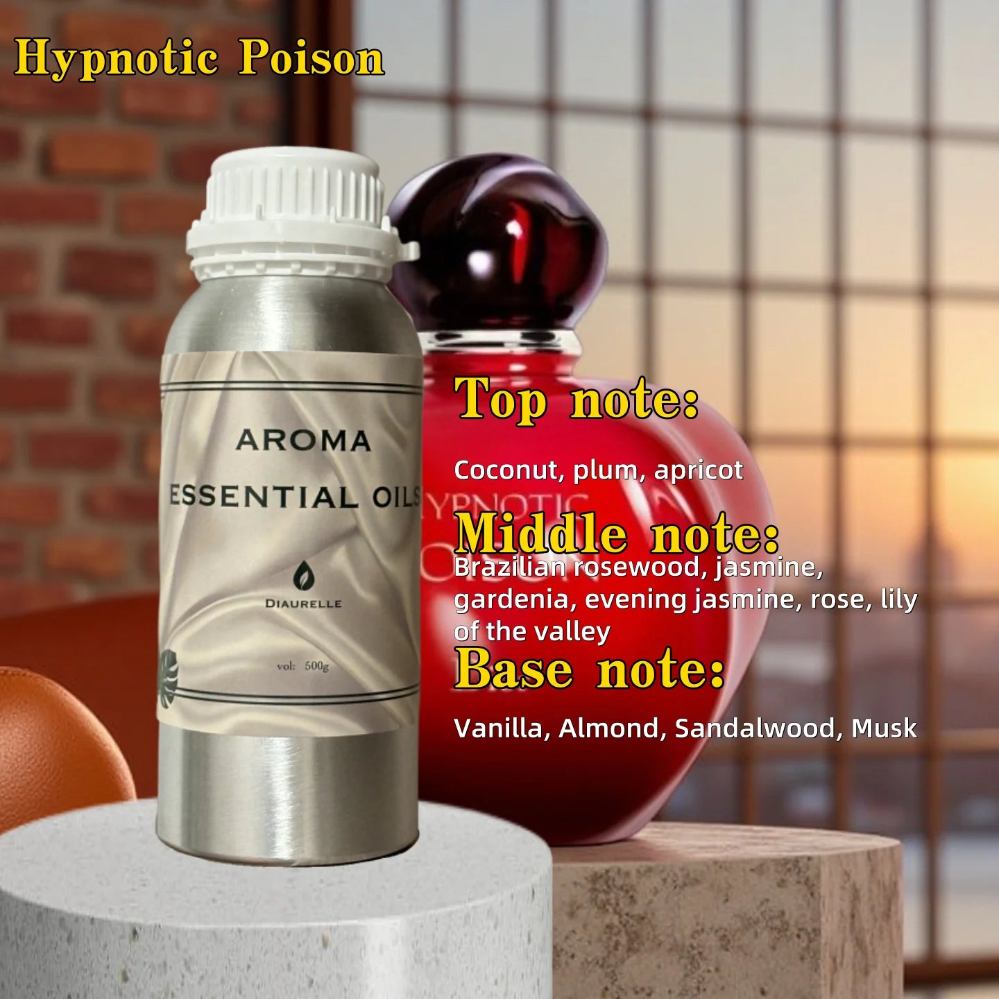 Famous Perfume 500ML Premium Hotel Air Freshener Luxury Scented Oils for Diffuser Home Office Pure Plant Essential Oil Blend