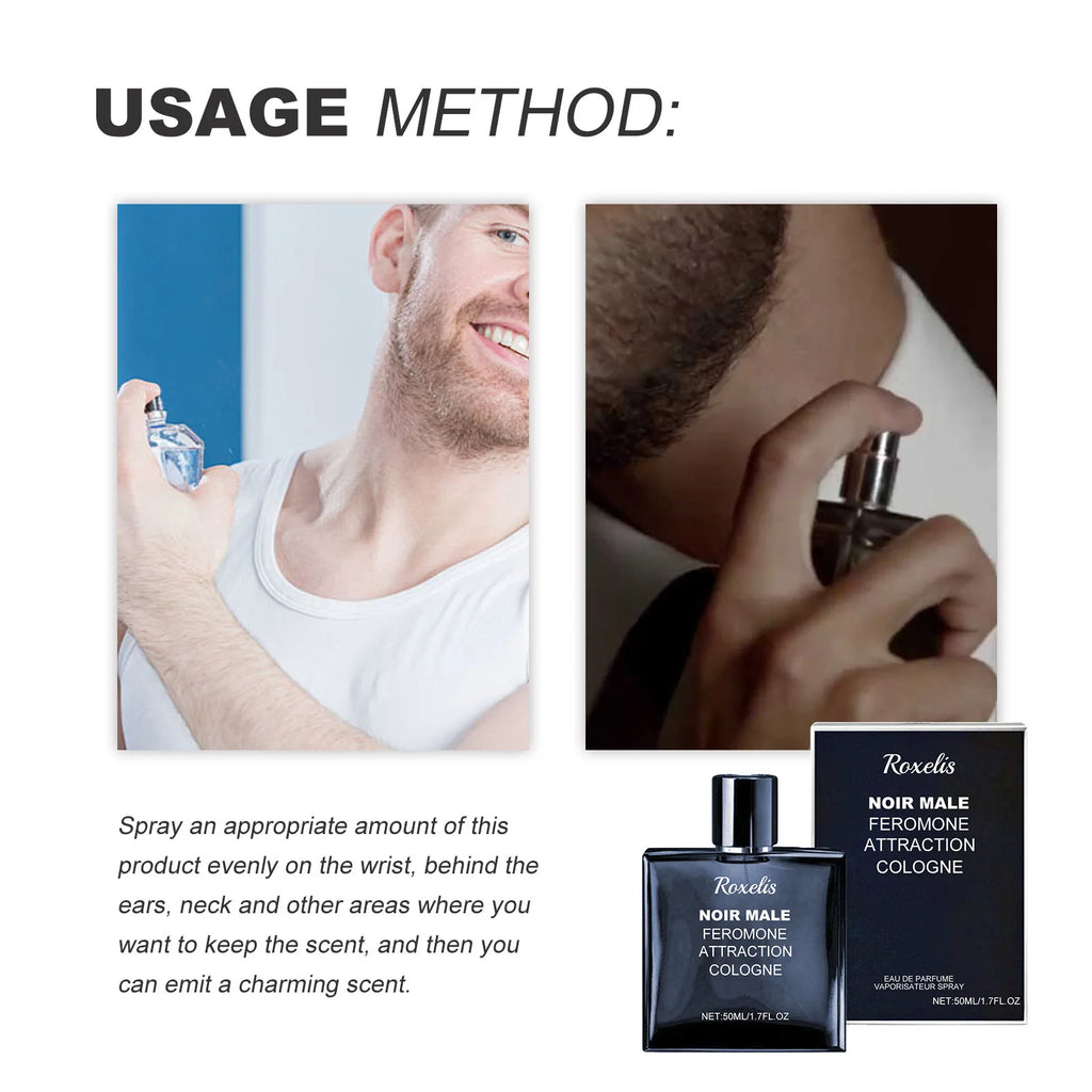 Men Cedar Wood Perfume More Attraction Long Lasting Aromatic Pheromone Scent Date Flirting Improve Confident Light Perfume Spray