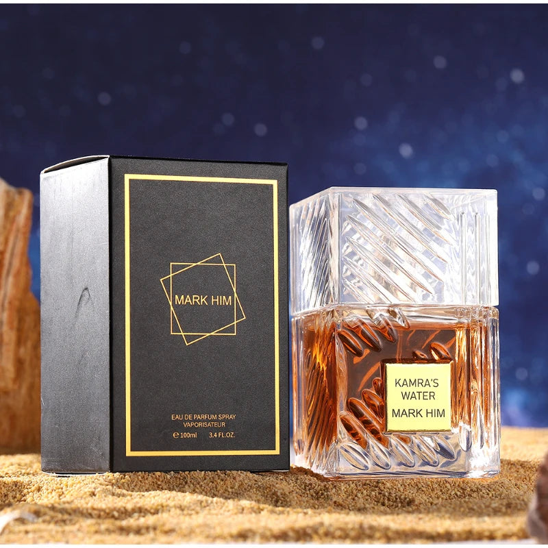 Premium Brand Men Fragrance Arabian Charm Pheromone Fragrance Spray Unisex Fragrance Long-lasting Romantic Fougère Woody Cologne