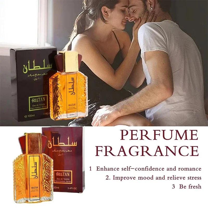 Arabic Perfume 100ml Floral Scent Lasting Women Men Perfume Body Spray Perfume Pheromones Eau De Toilette