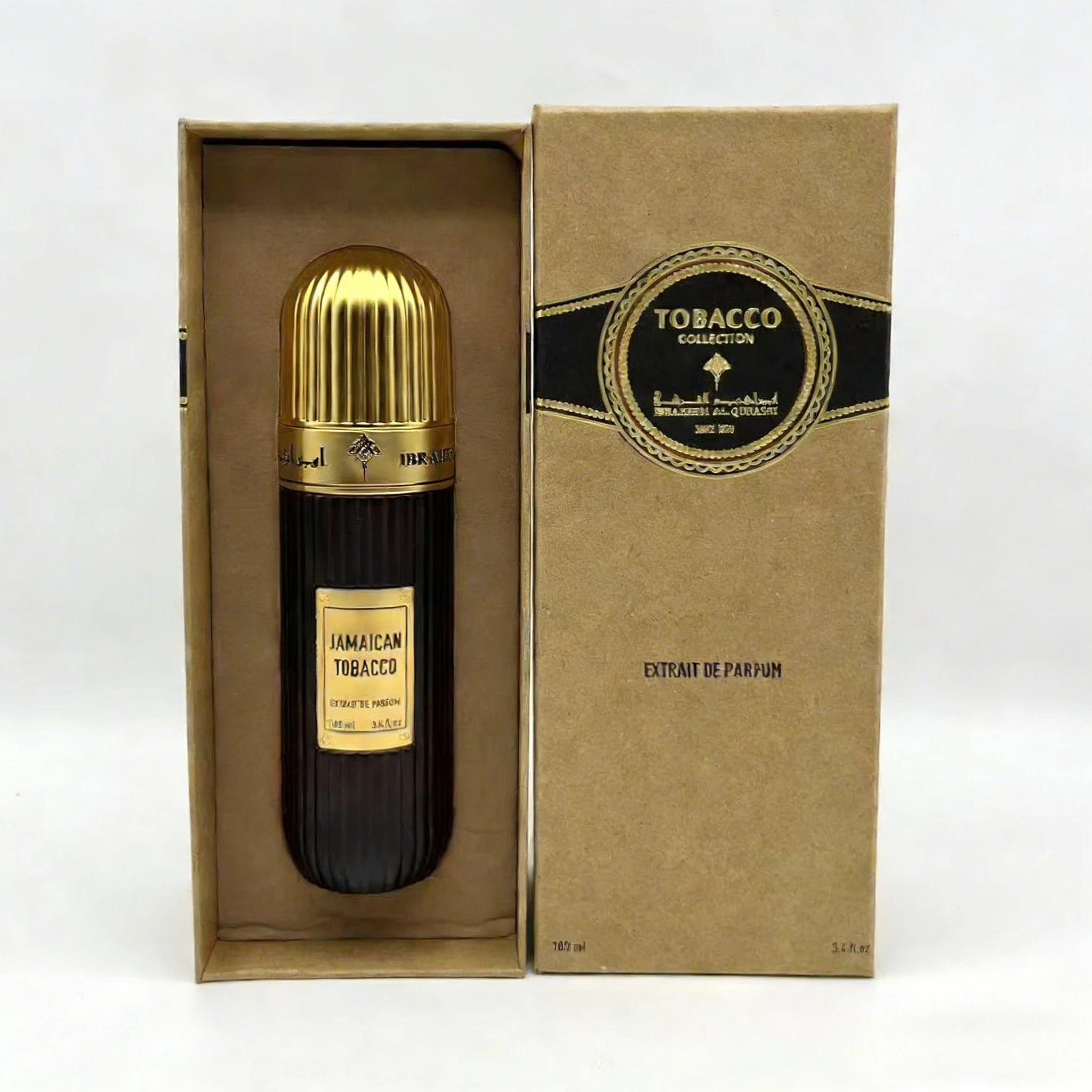 Tobacco Fragrance 100ml, Woody Aromatic Scent for Men & Women, Classic Long Lasting Perfume