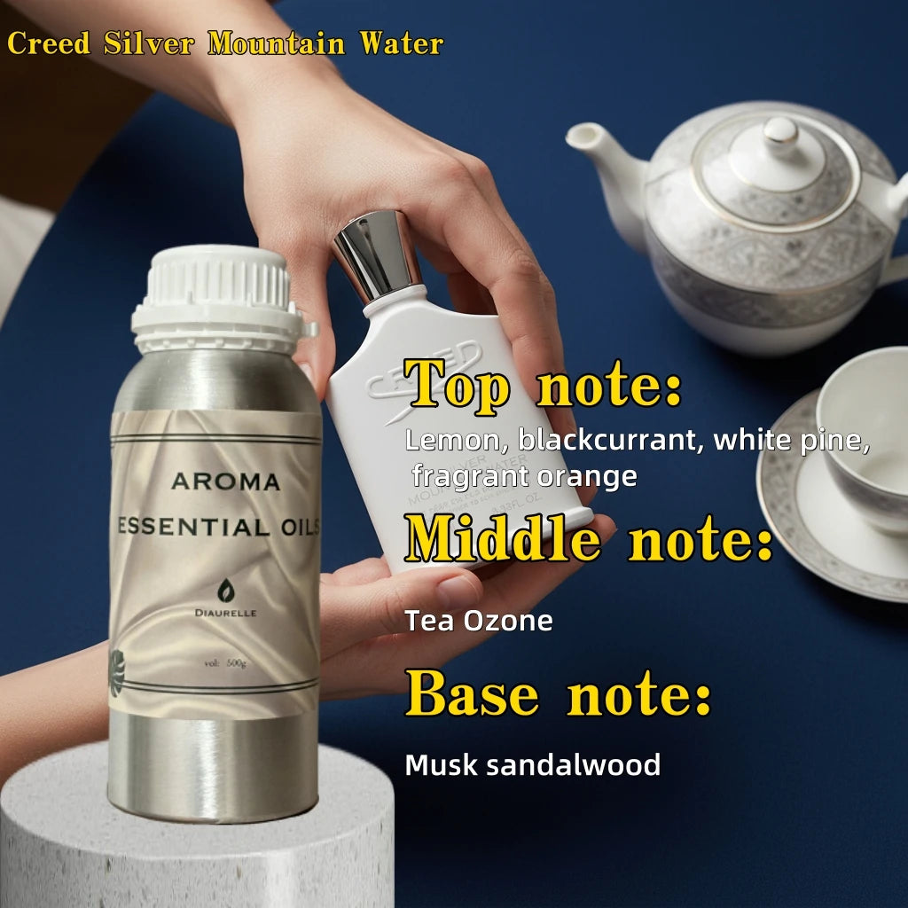 Famous Perfume 500ML Premium Hotel Air Freshener Luxury Scented Oils for Diffuser Home Office Pure Plant Essential Oil Blend