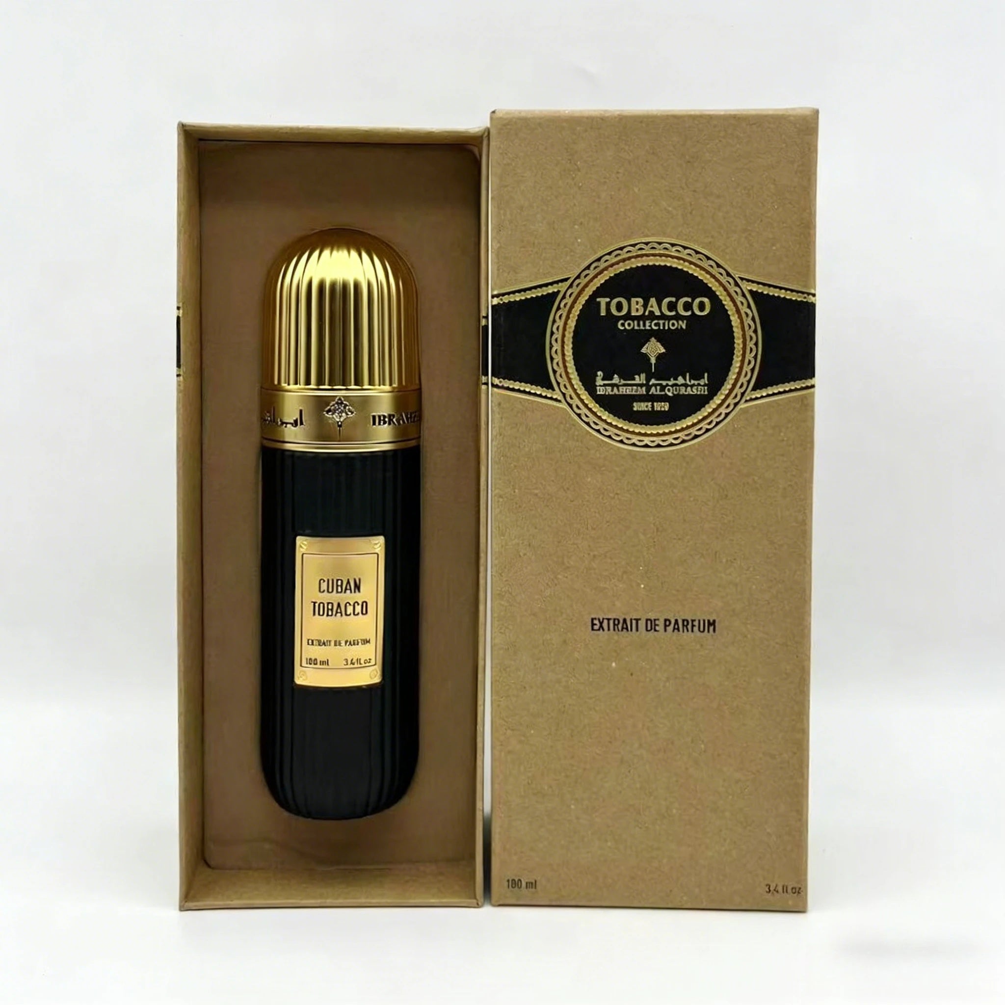 Tobacco Fragrance 100ml, Woody Aromatic Scent for Men & Women, Classic Long Lasting Perfume