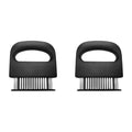 Meat Tenderizer with 48 Stainless Steel Ultra Sharp Needle Blades for Tenderizing Beef Pork Turkey Fish Kitchen Cooking Tools