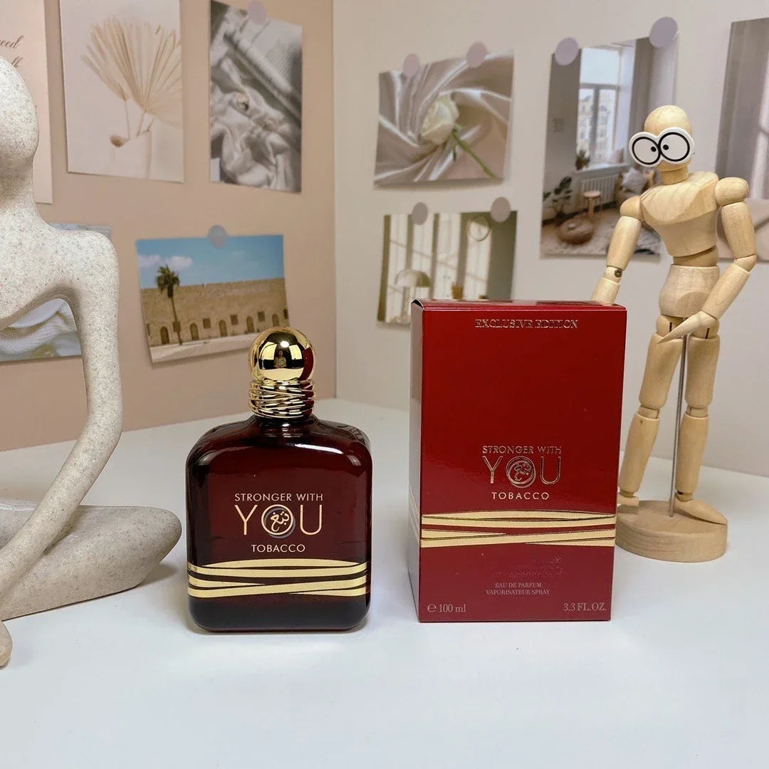 100ml Original Stronger Woody Oriental Eau De Parfum For Men Long Lasting Leather Tobacco Fragrance Charming Perfume