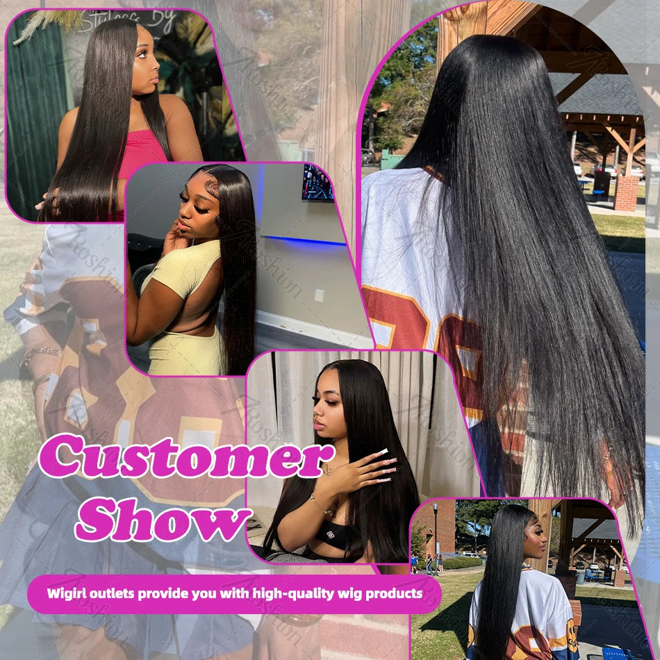 Brazilian 30 34 Inch Raw Virgin Unprocessed Remy Human Hair Extensions Bone Straight  3 4 Bundles Double Weft Bulk Braiding Hair