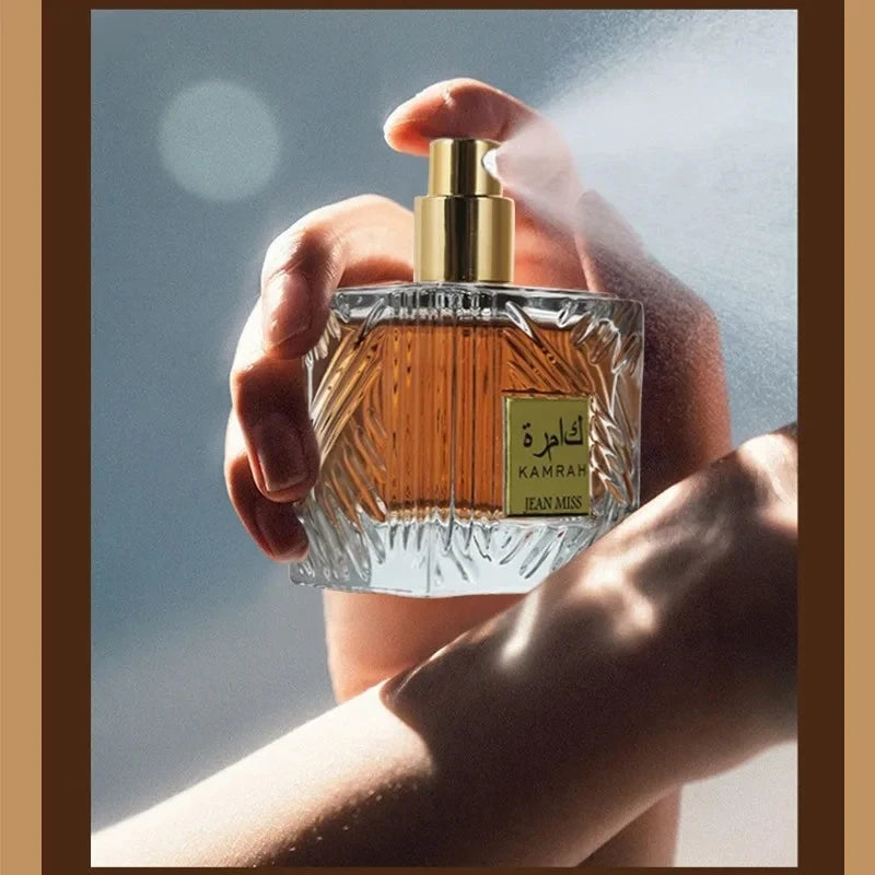 Premium Brand Men Fragrance Arabian Charm Pheromone Fragrance Spray Unisex Fragrance Long-lasting Romantic Fougère Woody Cologne