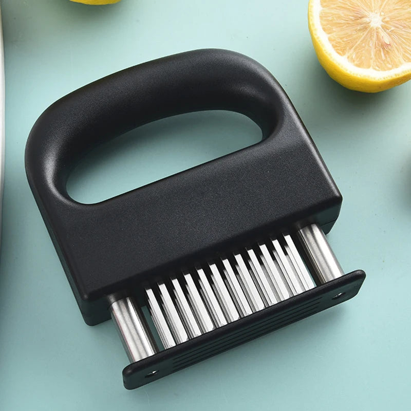 1PCS 48-pin Meat Tenderizer Stainless Steel Steak Tenderizer Kitchen Tools BBQ Beef Floss Needles Meat Stick Meat Patty Maker
