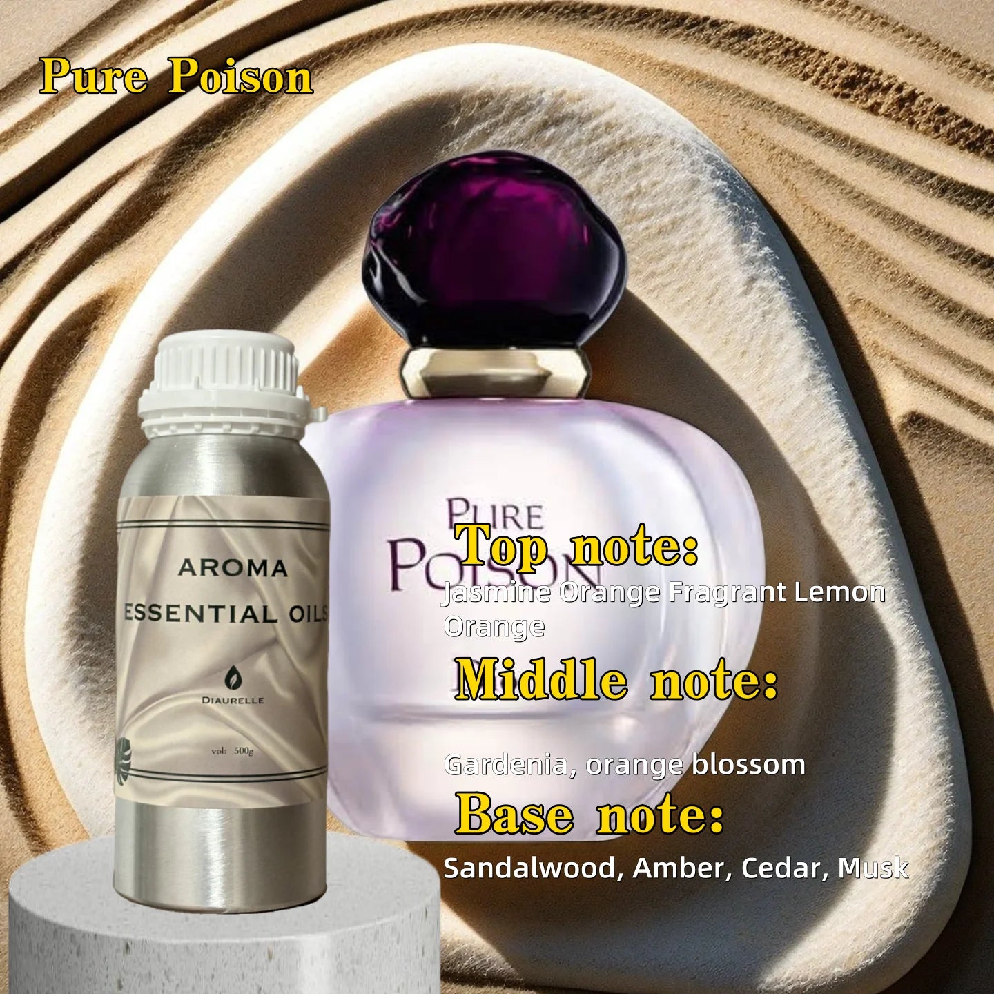 Famous Perfume 500ML Premium Hotel Air Freshener Luxury Scented Oils for Diffuser Home Office Pure Plant Essential Oil Blend