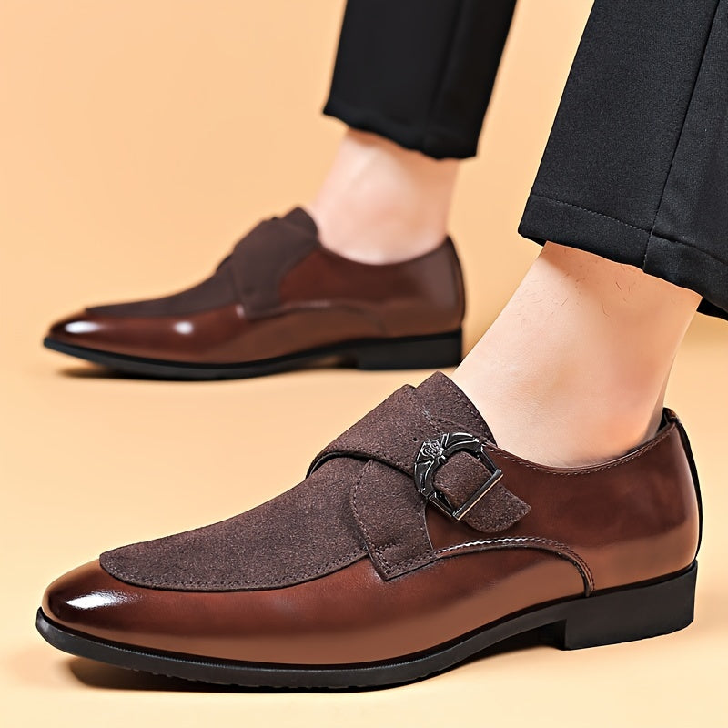 Men's Dress Shoes, Four Seasons Elegant Men's Footwear, New Loafers, Formal Men's Gift Shoes, British Pointed-Toe Business Shoes, Casual, Fashionable, and Simple Men's Shoes